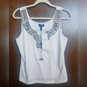 Escada Sport Embellished Tank Top